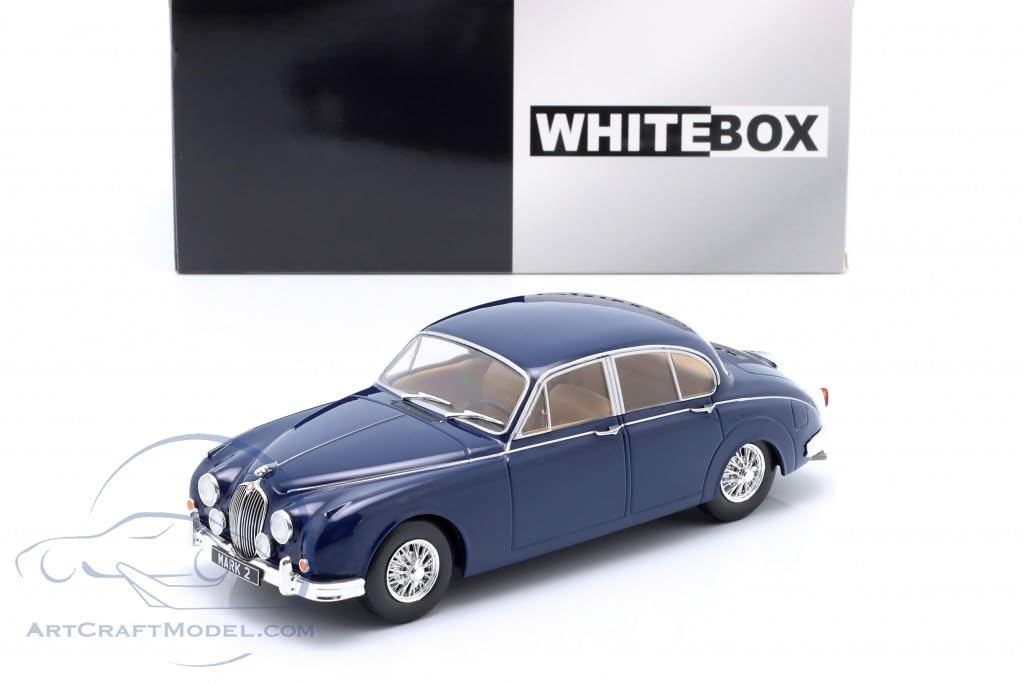 Amazon | WHITEBOX ジャガー ミニカー 1/24 JAGUAR マークⅡ 3.8 1959